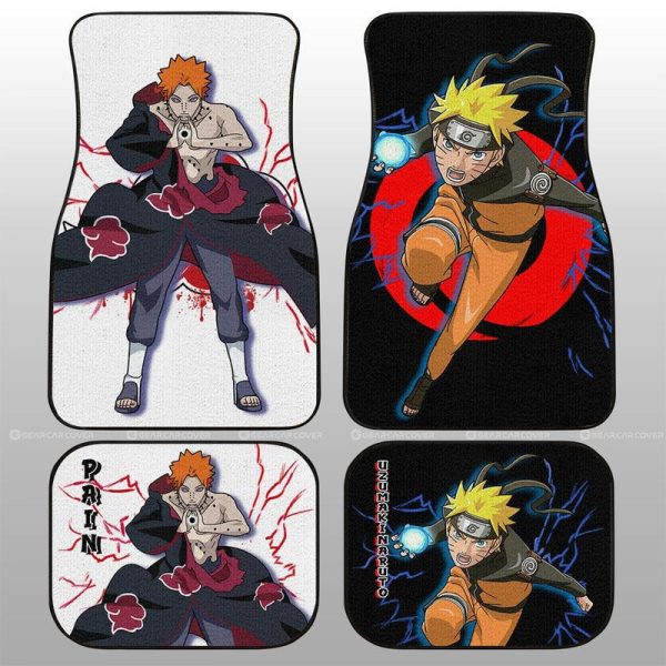 Pain And Car Floor Mats Custom For Anime Fans