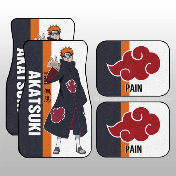 Pain Car Floor Mats Custom Anime Car Accessories