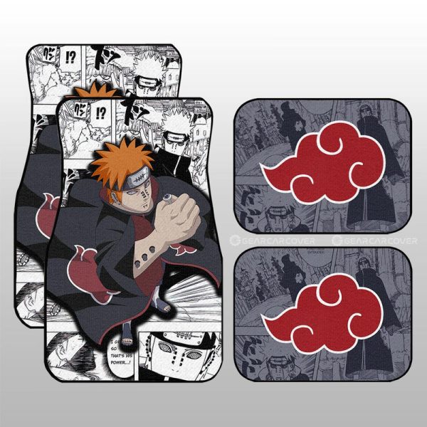 Pain Car Floor Mats Custom Anime Car Accessories Mix Manga