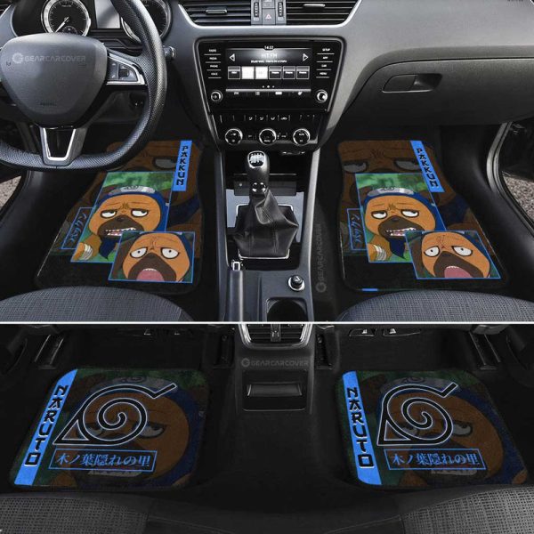 Pakkun Car Floor Mats Custom Anime Car Accessories