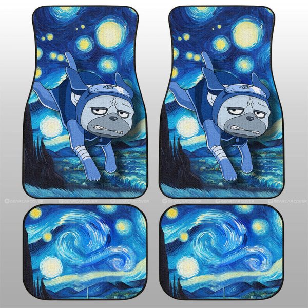 Pakkun Car Floor Mats Custom Starry Night Styles