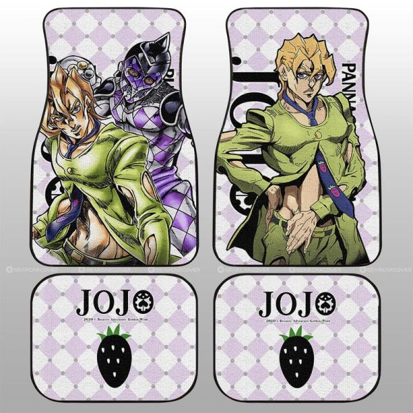 Pannacotta Fugo Car Floor Mats Custom -Bizarre-Adventure