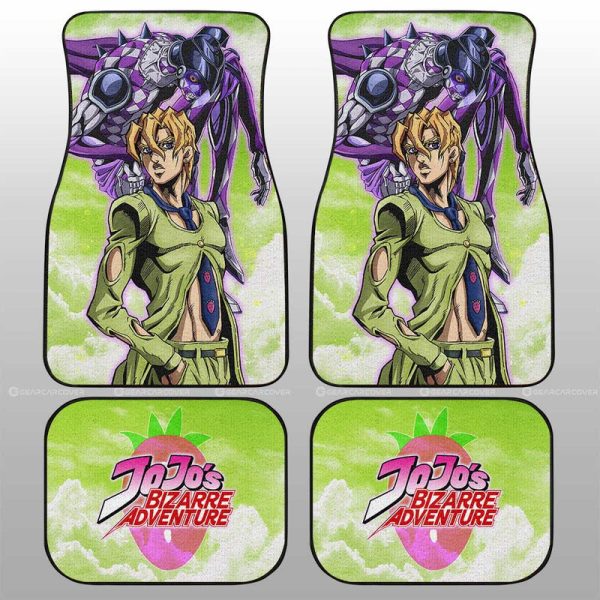 Pannacotta Fugo Car Floor Mats Custom Jojo's Bizarre Adventures Anime