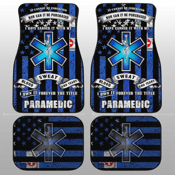 Paramedic Car Floor Mats Custom Car Accessories