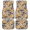 Pattern Dog Face Car Floor Mats Custom Dog Car Accessories