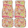 Peace Car Floor Mats Custom Lovely Flower Peace Accessories For Car