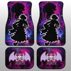 Perona Car Floor Mats Custom One Piece Anime Silhouette Style