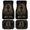 Personalized Name Virgo Car Floor Mats Custom Zodiac Sign Virgo Car Accessories