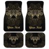 Personalized Taurus Car Floor Mats Custom Zodiac Sign Taurus Car Accessories