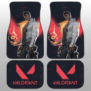 Phoenix Car Floor Mats Custom Valorant Agent