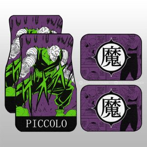 Piccolo Car Floor Mats Custom Manga Color Style