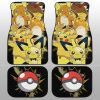 Pikachu Car Floor Mats Custom Car Accessories For Fans