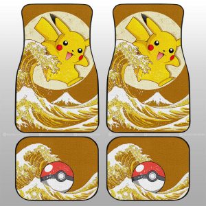 Pikachu Car Floor Mats Custom Pokemon Car Accessories