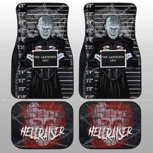 Pinhead from Hellraiser Car Floor Mats Custom Horro Characters Car Accessories