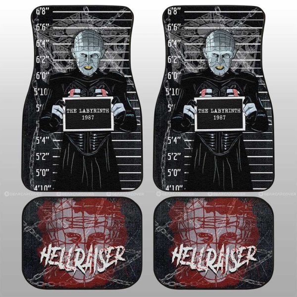 Pinhead from Hellraiser Car Floor Mats Custom Horro Characters Car Accessories