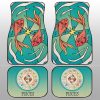 Pisces Colorful Car Floor Mats Custom Zodiac Car Accessories