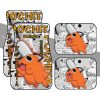 Pochita Car Floor Mats Custom Anime Chainsaw Man Car Interior Accessories