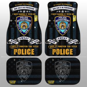 Police Car Floor Mats Custom Car Accessories