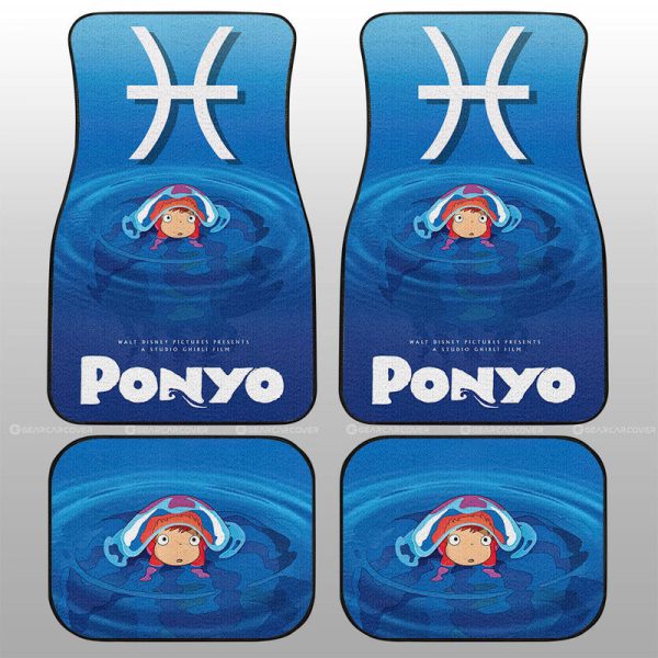 Ponyo Car Floor Mats Custom Car Accessories