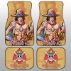 Portgas D Ace Car Floor Mats Custom One Piece Anime Car Accessories