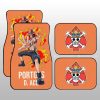 Portgas D. Ace Car Floor Mats Custom Anime Car Accessories For One Piece Fans