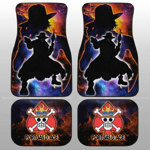 Portgas D. Ace Car Floor Mats Custom Car Accessories