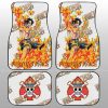 Portgas D. Ace Car Floor Mats Custom One Piece Anime