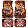 Portgas D. Ace Car Floor Mats Custom One Piece Anime