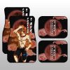 Portgas D. Ace Car Floor Mats Custom One Piece Anime Car Accessories For Anime Fans