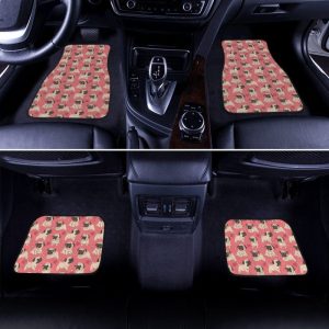 Pug Car Floor Mats Custom Funny Dog Car Interior Accessories