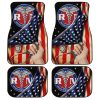 RN Nurse Car Floor Mats Custom American Flag Car Accessories