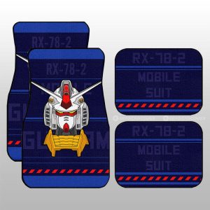 RX-78-2 Car Floor Mats Custom Car Accessories