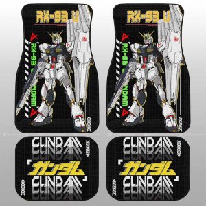 RX-93 _ Gundam Car Floor Mats Custom Gundam Anime Car Accessories