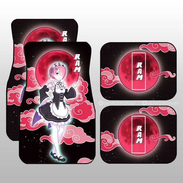 Ram Car Floor Mats Custom Re:Zero Anime Car Accessoriess