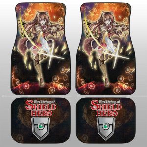 Raphtalia Car Floor Mats Custom The Rising Of The Shield Hero Anime Car Accessories