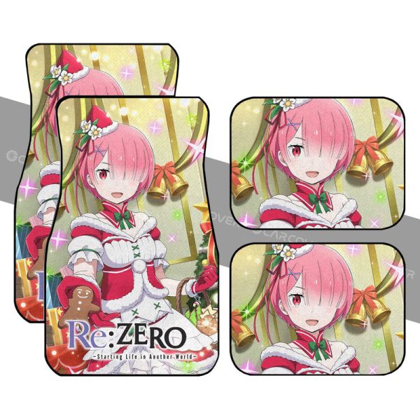 Re:Zero Ram Car Floor Mats Custom Christmas Anime Car Accessories