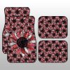 Red Sunflower Car Floor Mats Custom Car Accessories