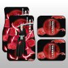 Renji Abarai Car Floor Mats Custom Anime Bleach Car Interior Accessories