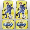 Rensuke Kunigami Car Floor Mats Custom Blue Lock Anime