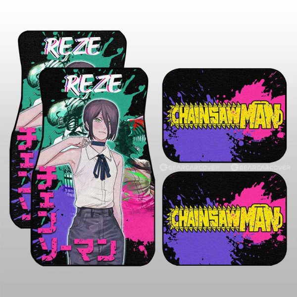 Reze Car Floor Mats Custom Car Accessories