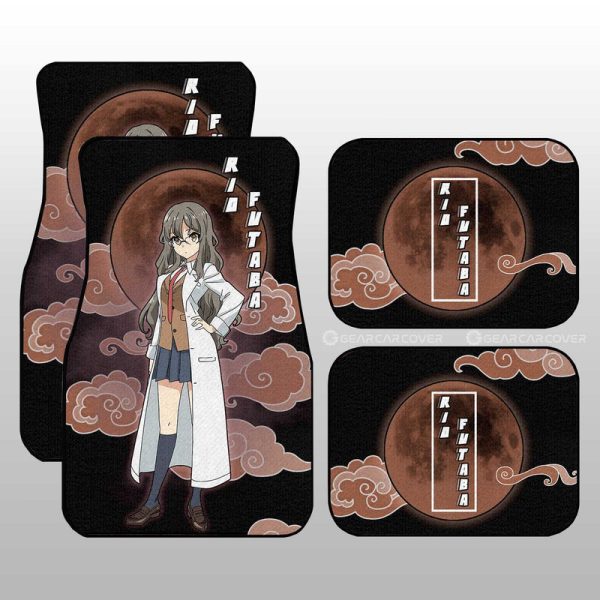 Rio Futaba Car Floor Mats Custom Bunny Girl Senpai Car Accessories