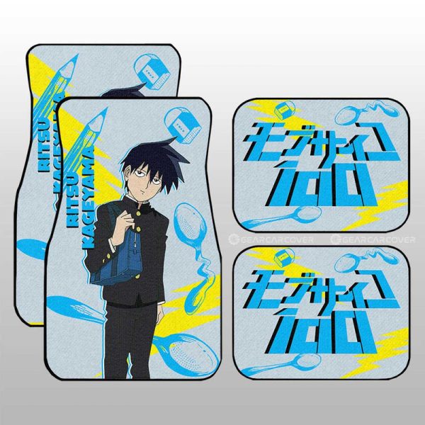 Ritsu Kageyama Car Floor Mats Custom Car Accessories