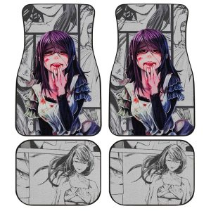 Rize Kamishiro Car Floor Mats Custom Tokyo Ghoul Anime Car Accessories