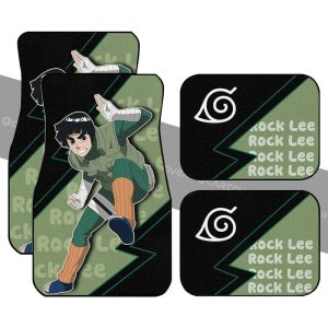 Rock Lee Car Floor Mats Custom Anime Car Accessories