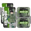 Rock Lee Car Floor Mats Custom Anime Car Accessories For Fan