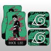 Rock Lee Car Floor Mats Custom Anime Car Accessories Manga Color Style