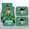 Roronoa Zoro Car Floor Mats Custom Anime Car Accessories For One Piece Fans