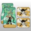 Roronoa Zoro Car Floor Mats Custom Map Car Accessories