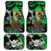 Roronoa Zoro Car Floor Mats Custom One Piece Anime