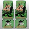 Roronoa Zoro Car Floor Mats Custom One Piece Anime Car Accessories